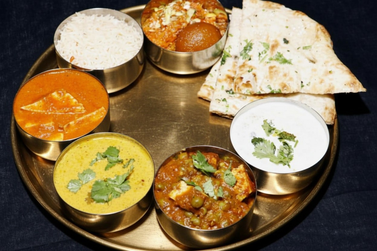Thali vegetarien midi